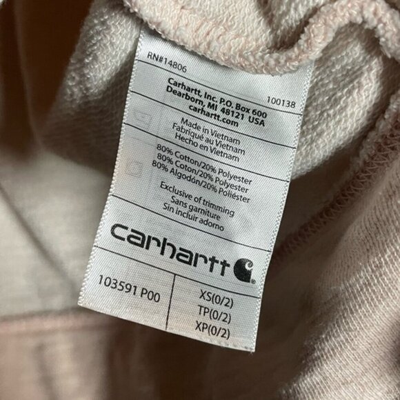 Carhartt light Pink Hoodie - Picture 4 of 6